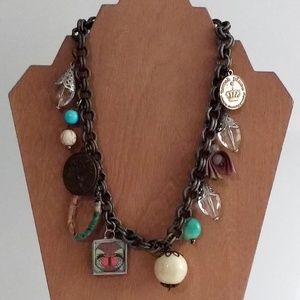 Touch Piece charm necklace